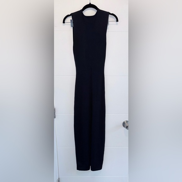 DISSH Monique Black Keyhole Midi Maxi Dress XS - Picture 5 of 7